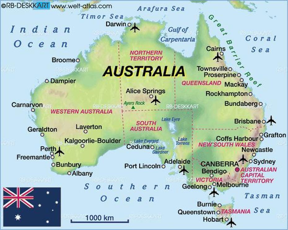 Kalgoorlie Map, Kalgoorlie, Australia, Area Of Australia, Kalgoorlie Wa