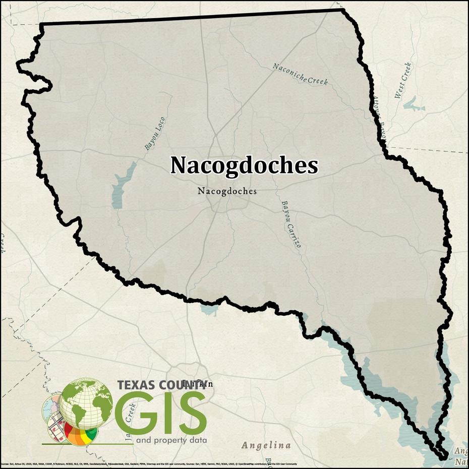 Lake Nacogdoches, Nacogdoches Weather, County Shapefile, Nacogdoches, United States