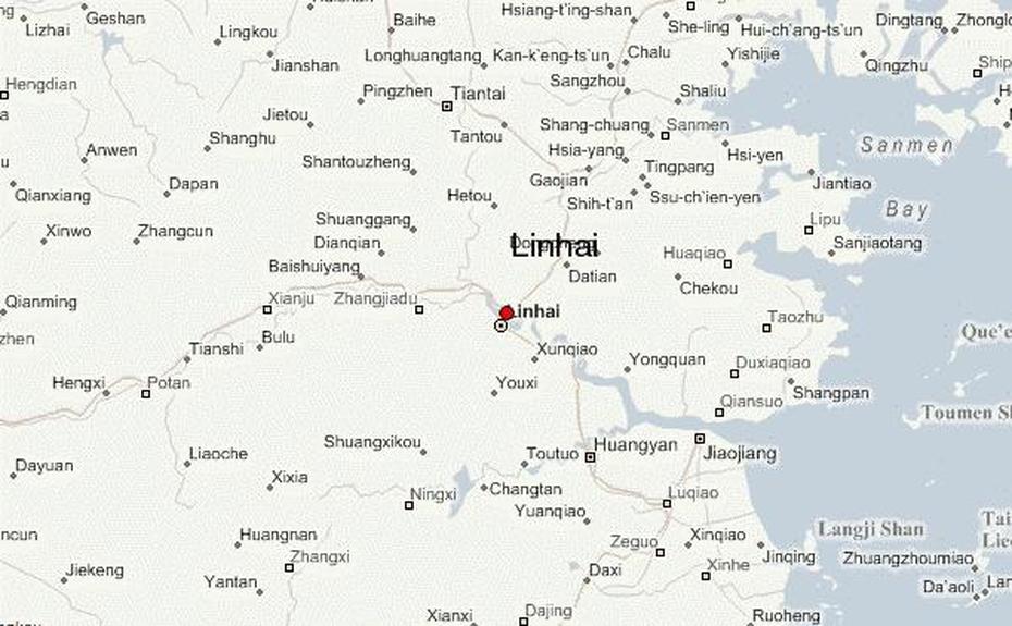 Linhai Location Guide, Linghai, China, China  Svg, Cities In China