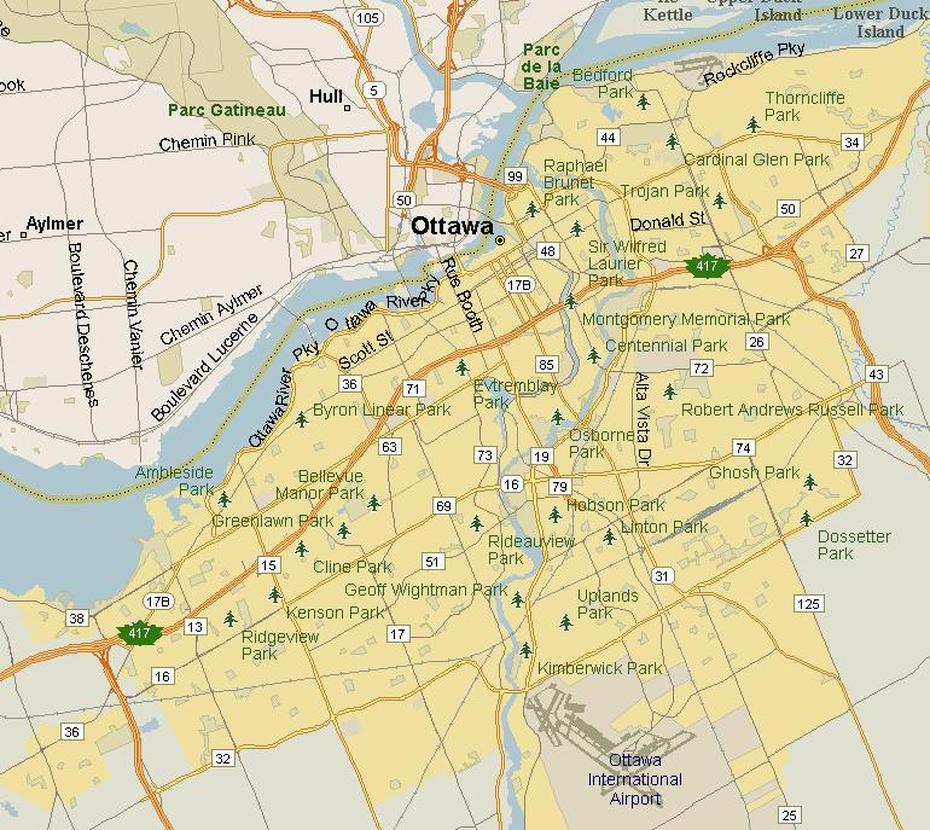 Map Ottawa Canada, Ottawa, Canada, Ottawa County, Quebec City Canada