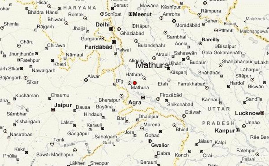 Mathura Location Guide, Mathura, India, Mathura On, Vrindavan India