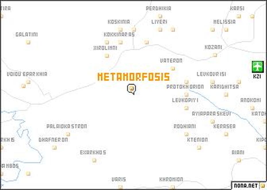 Metamorfosis (Greece) Map – Nona, Metamórfosi, Greece, Toroni, Metamorfosis Chalkidiki