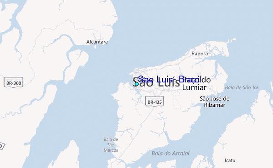 Sao Luis, Brazil Tide Station Location Guide, São Luís, Brazil, San Paulo Brazil, Sao Luis Portugal