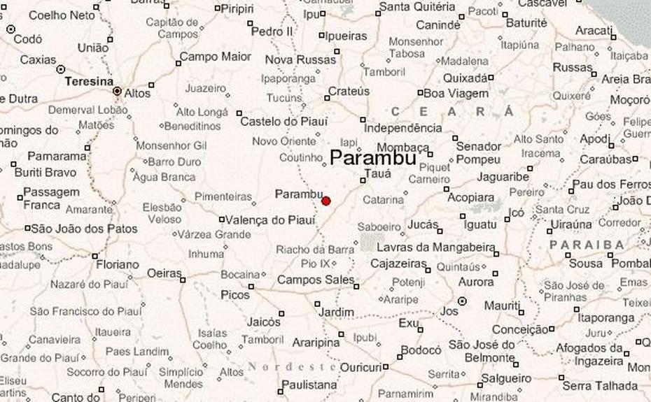 Simple Brazil, Brazil Cities, Forecast, Parambu, Brazil