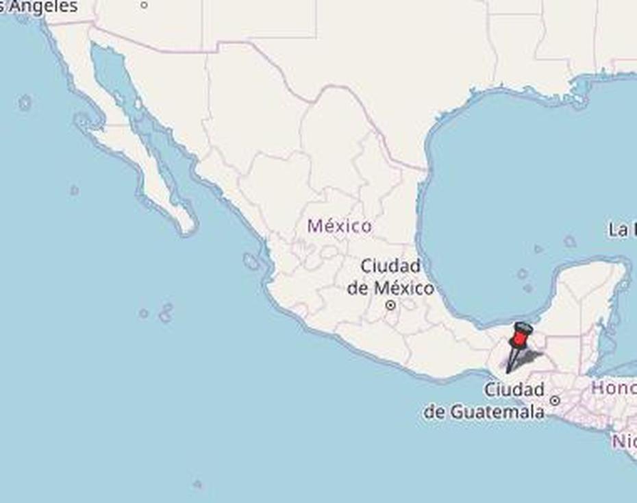 Spanish Mexico, Detailed  Mexico, Mexico Latitude, Villaflores, Mexico