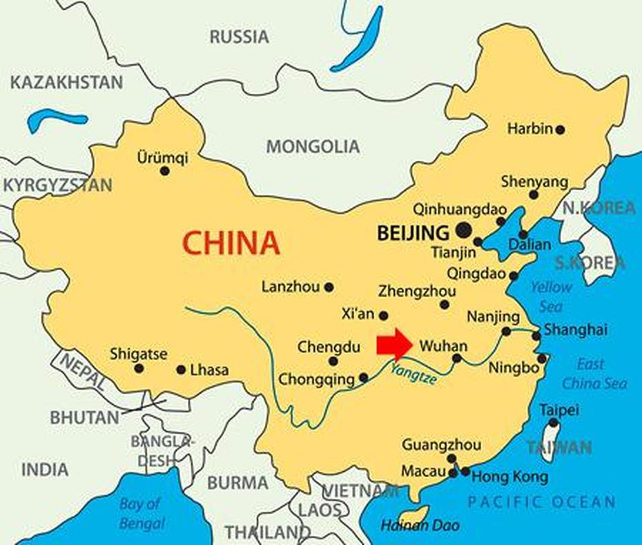 Bajo Riesgo Que El Nuevo Coronavirus (2019-Ncov) De China Llegue A …, Wuchuan, China, Anlu Hubei China, China  With Beijing