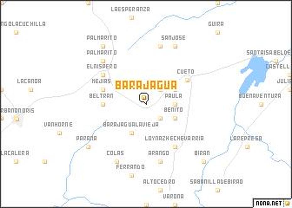 Barajagua (Cuba) Map – Nona, Baraguá, Cuba, Cuba City, Cuba  Location