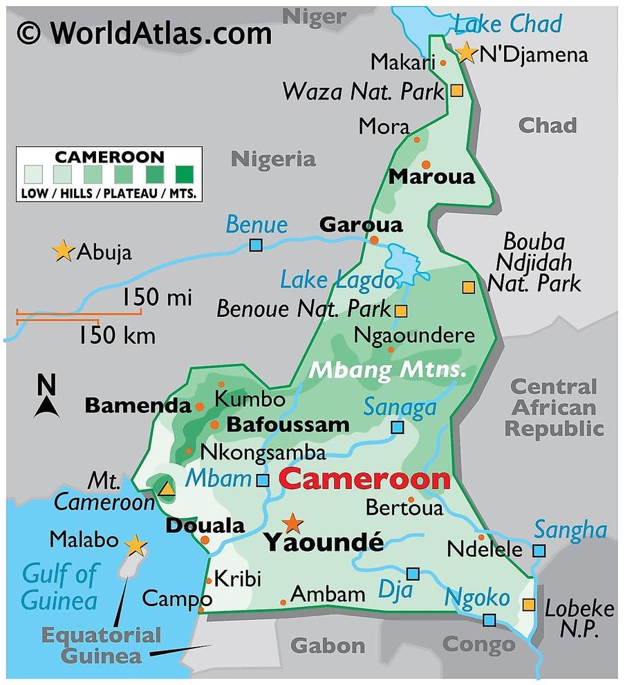 Cameroon Maps & Facts – World Atlas, Messaména, Cameroon, Cameroon Location, Cameroon City