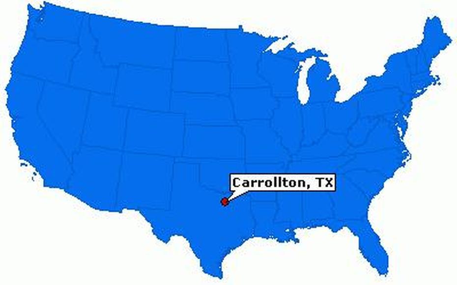 Carrollton Texas Map, Carrollton, United States, Carrollton Texas, Brunswick Ga