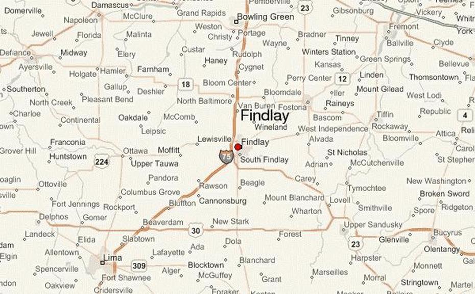 Findlay Oh, Findlay  Of Streets, Location Guide, Findlay, United States