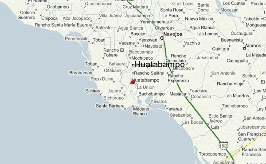 Guia Urbano De Huatabampo, Huatabampo, Mexico, Huatabampo Sonora, Sonora Mexico