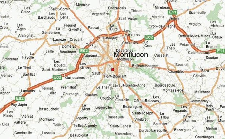 Guide Urbain De Montlucon, Montluçon, France, Auvergne France, Arles France City