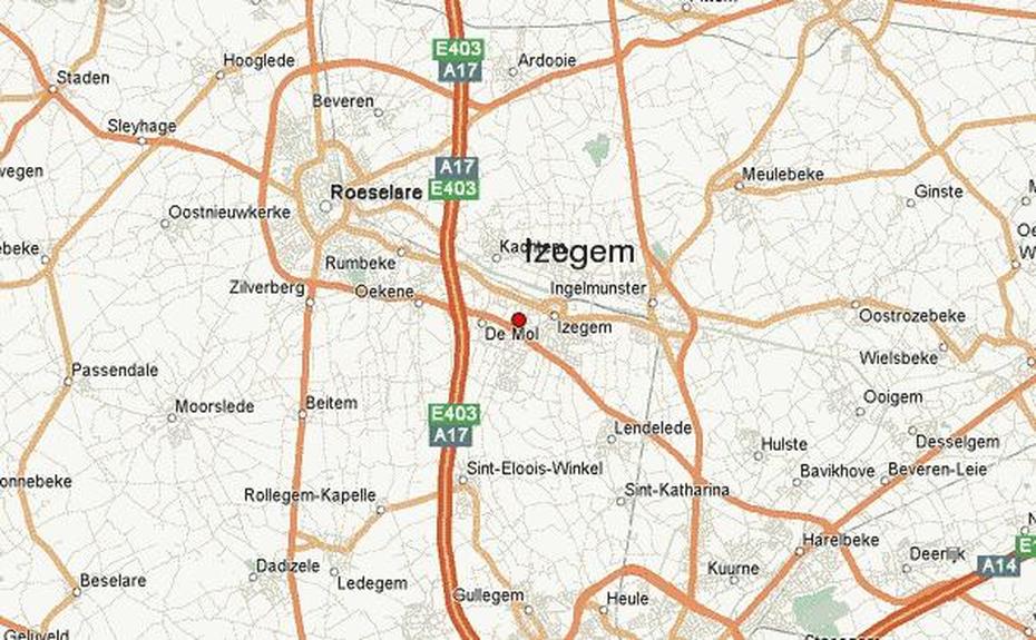 Izegem Stadsgids, Izegem, Belgium, Roeselare Belgium, Belgium Topography