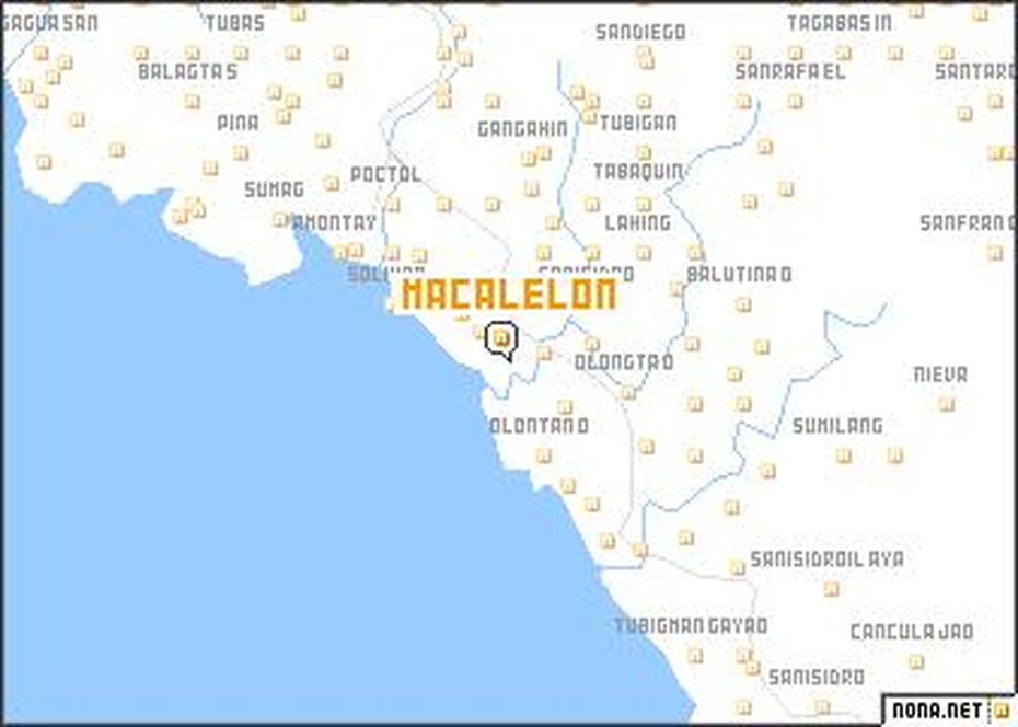 Macalelon (Philippines) Map – Nona, Macalelon, Philippines, Manila  Detailed, Philippines Tourist