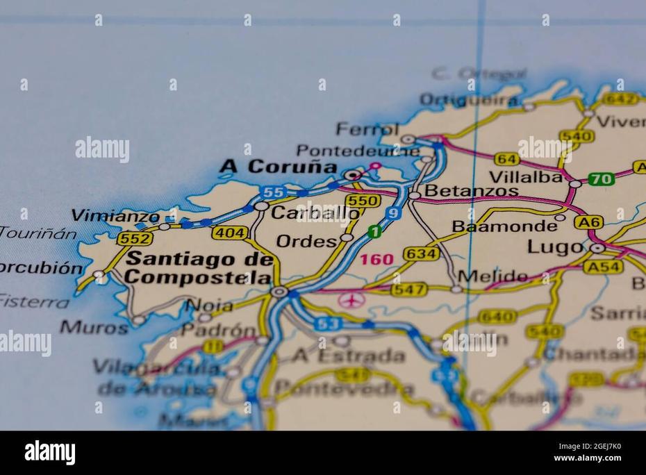 Map Of Carballo Spain Hi-Res Stock Photography And Images – Alamy, Carballo, Spain, Jose Rodriguez Carballo, Gijon  Asturias