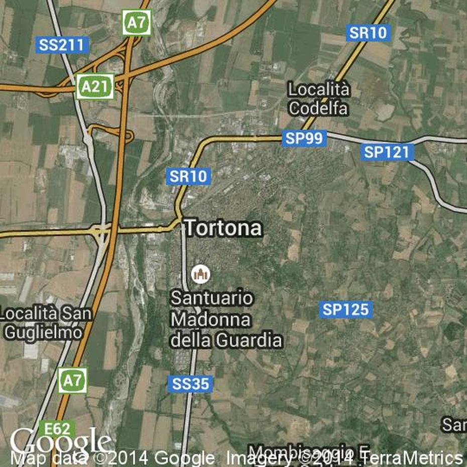 Mappa Di Tortona, Cartine Stradali E Foto Satellitari, Tortona, Italy, Plains In Italy, Alessandria Italy