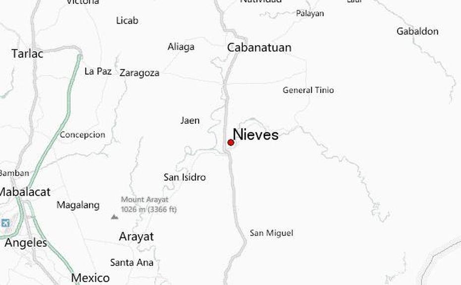 Nieves Location Guide, Las Nieves, Philippines, Sierra De Las Nieves, Puerto De Las Nieves