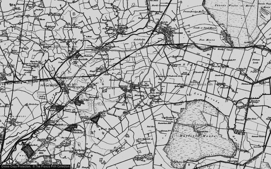 Old Maps Of Hatfield, Yorkshire – Francis Frith, Hatfield, United Kingdom, University Of Hertfordshire  Logo, The Comet Hotel Hatfield