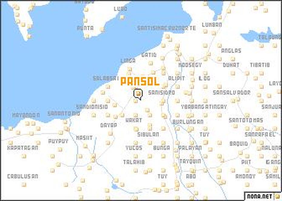 Pansol (Philippines) Map – Nona, Pansol, Philippines, Pansol, Philippines