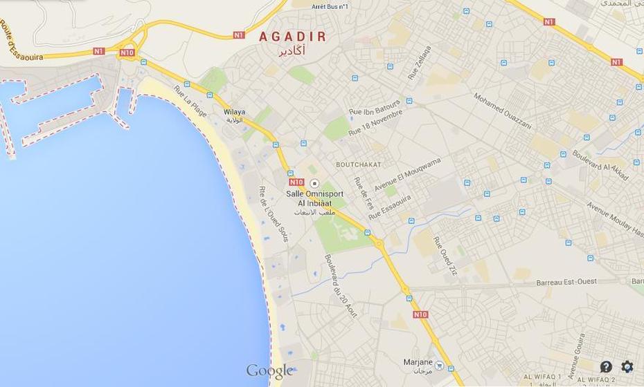 Agadir Tourism, Large  Of Morocco, Agadir, Agadir, Morocco