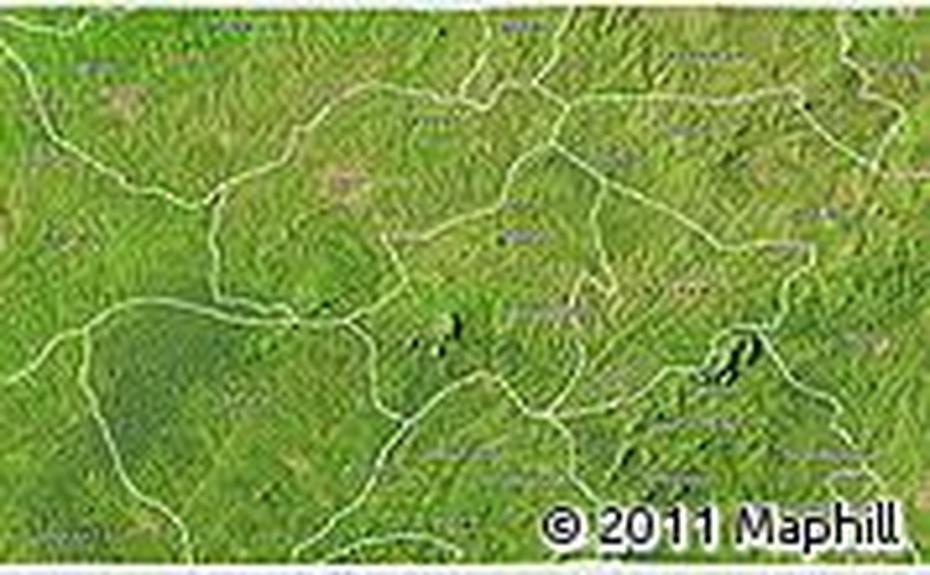 Free Physical 3D Map Of Duayaw-Nkwanta, Duayaw-Nkwanta, Ghana, Rainsat Ghana, Presbyterian Church Of Ghana Dormaa Ahenkro