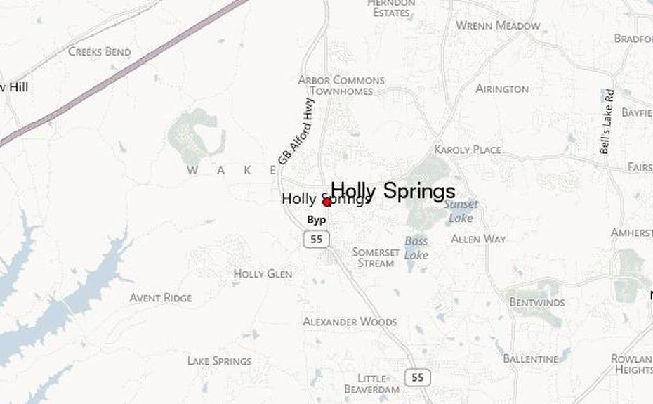 Holly Springs Mississippi, Holly Springs National Forest, Location Guide, Holly Springs, United States