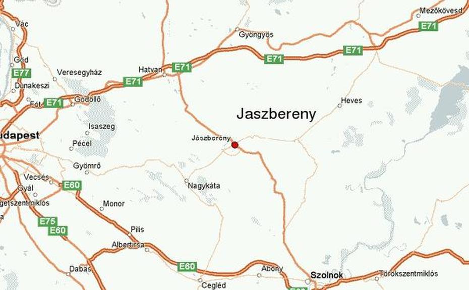 Jaszbereny Location Guide, Jászberény, Hungary, Hungary Church, Jaszbereny  Terkepe