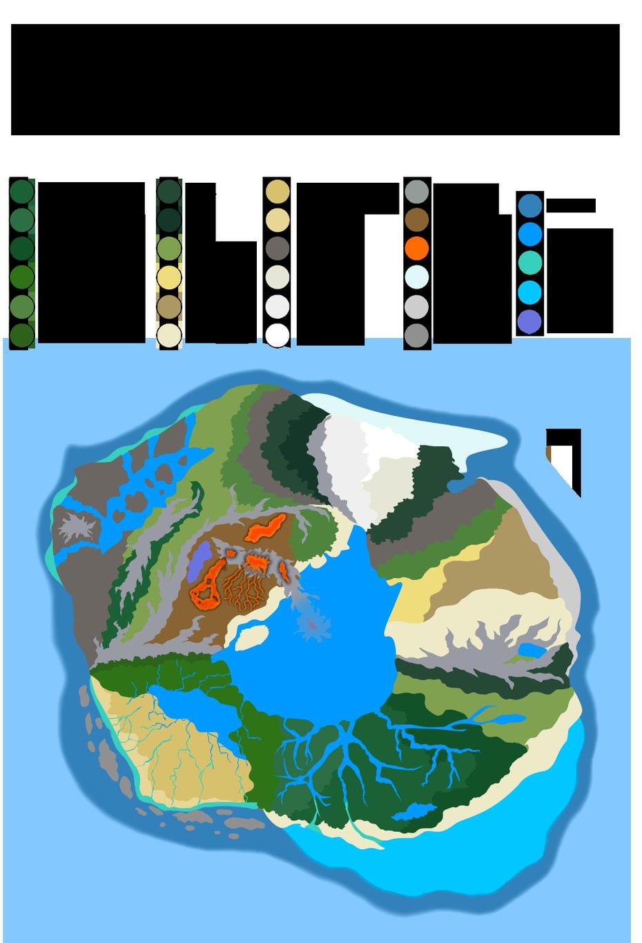 Kaman Chronicles: Kaman Island Map [Biomes] By Pancakeshiners On Deviantart, Kaman, Turkey, Perge Turkey, Western Turkey