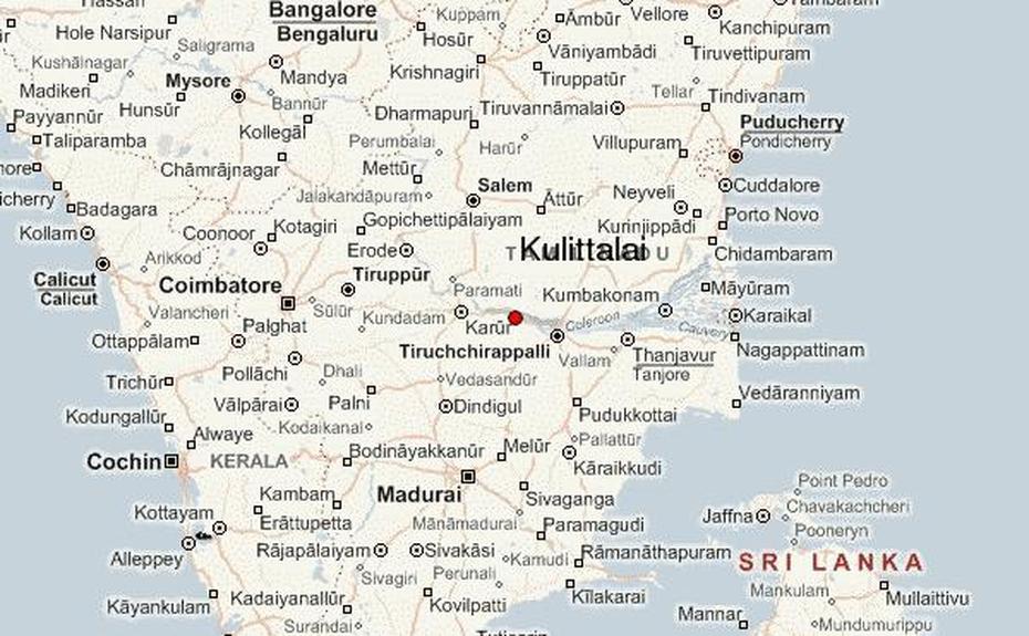 Kulittalai Weersverwachting, Kulittalai, India, India  With City, India  Drawing