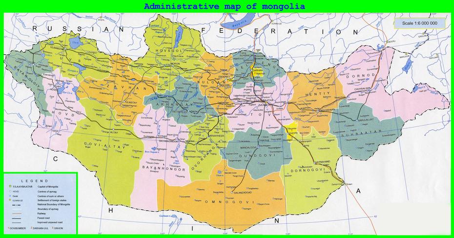 Les Regions De Mongolie – Horseback Mongolia, Ölgiy, Mongolia, Inner Mongolia China, Mongolia Outline