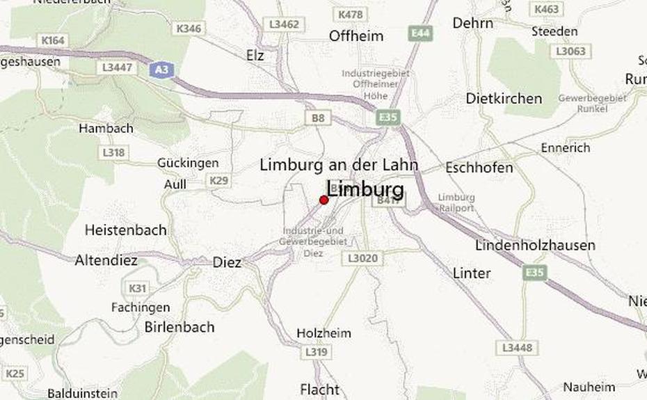 Limburg Germany Map, Limburg, Germany, Limburg Lahn, Limburg Cathedral