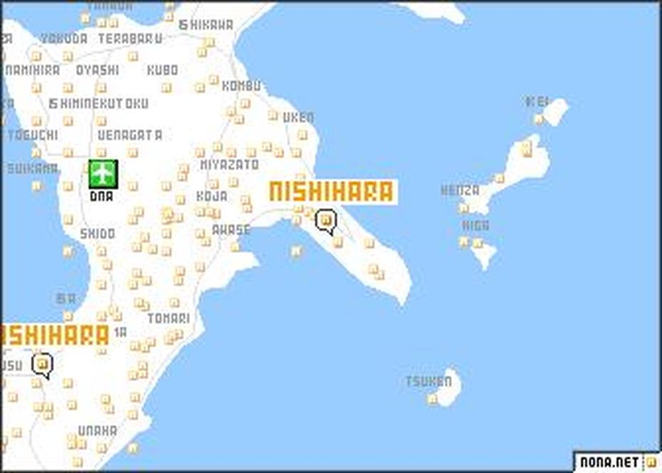 Nishihara (Japan) Map – Nona, Nishihara, Japan, Kenichiro Nishihara, Nishihara Syndrome