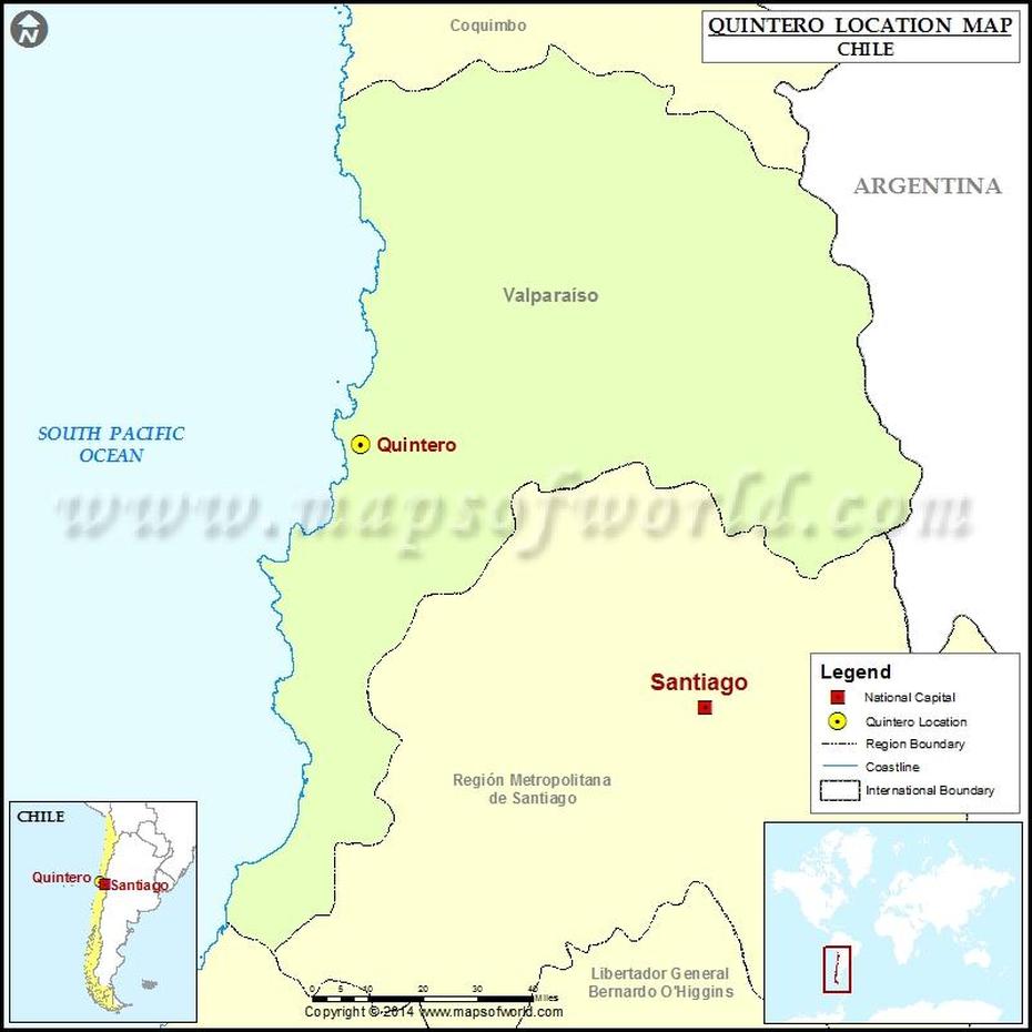 Where Is Quintero| Location Of Quintero In Chile Map, Quintero, Chile, Chili  Hd, Fotos De Chile