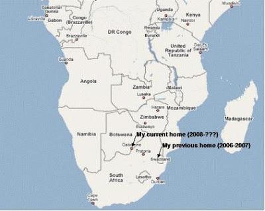 Ramotswa Botswana, Botswana Topography, Cloudseeding, Tlokweng, Botswana