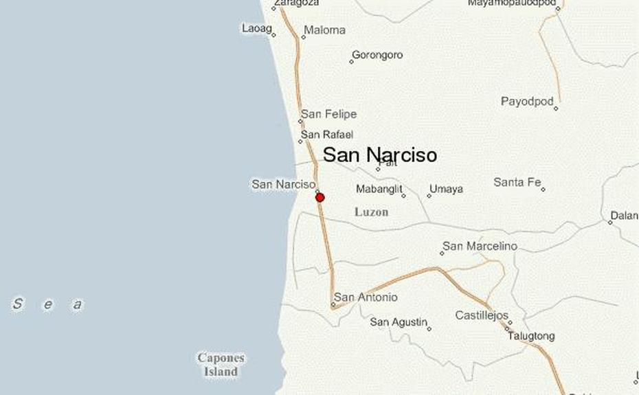 San Narciso Location Guide, San Narciso, Philippines, Cabanatuan Vicinity, Cebu Island Philippines