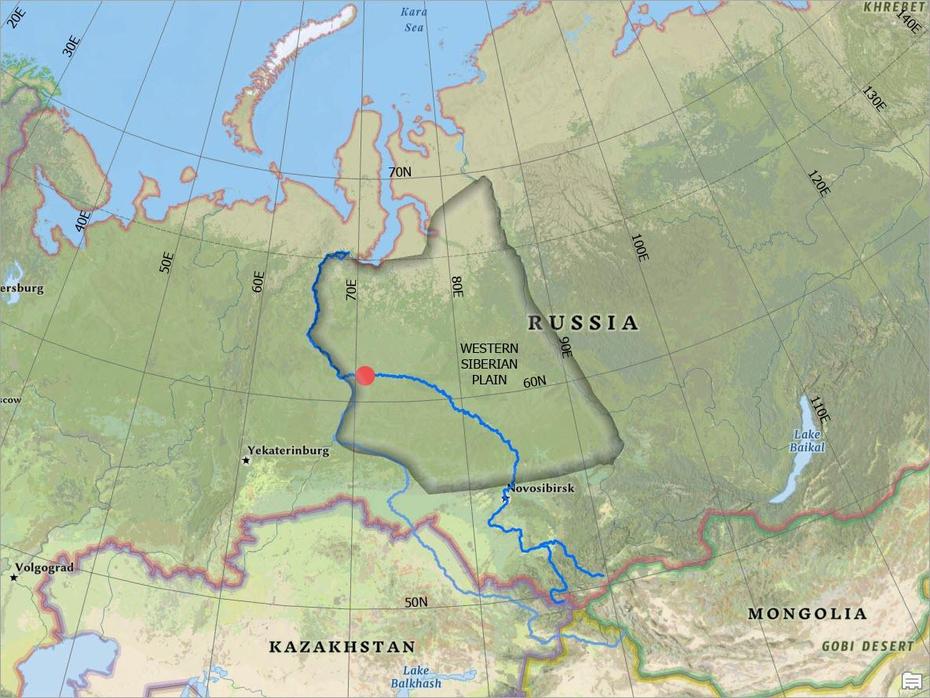 Terrain Revelations Ob River, Ob, Russia, Ob River Basin, Ob River On World