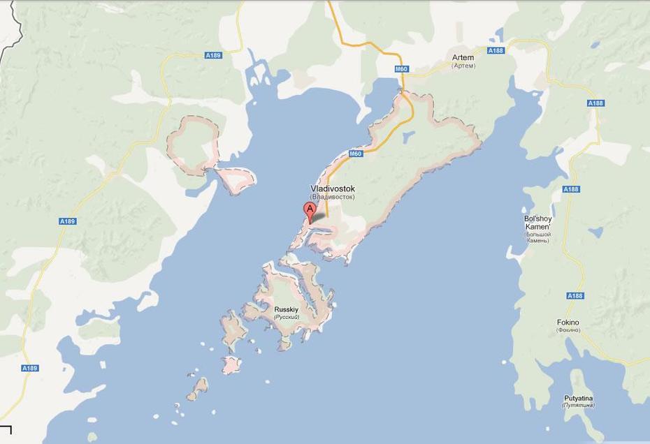 Vladivostok Map, Vladivostok, Russia, Vladivostok Airport, Vladivostok City