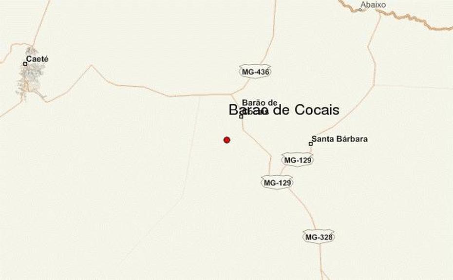 Barao De Cocais Location Guide, Barão De Cocais, Brazil, Brazil Cities, Detailed  Of Brazil