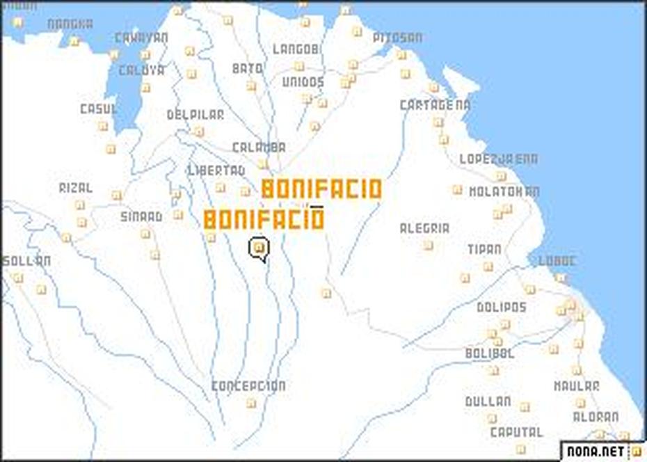 Bonifacio (Philippines) Map – Nona, Bonifacio, Philippines, Manila Fort Bonifacio, Bonifacio Day Philippines