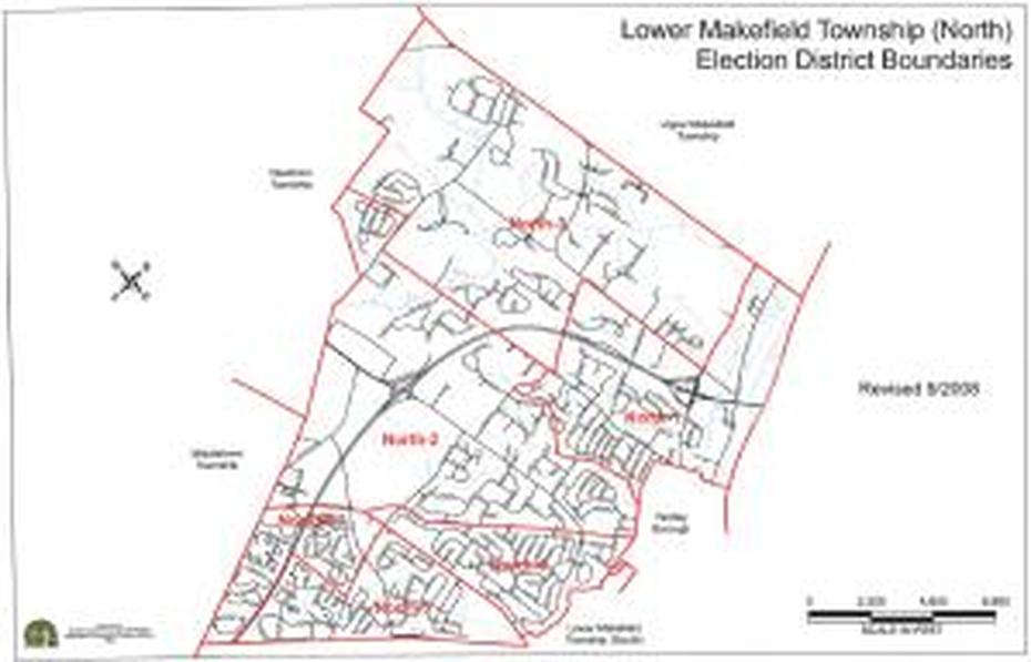 Detailed Us Road  United States, Us  United States Outline, Districts, Lower Makefield, United States