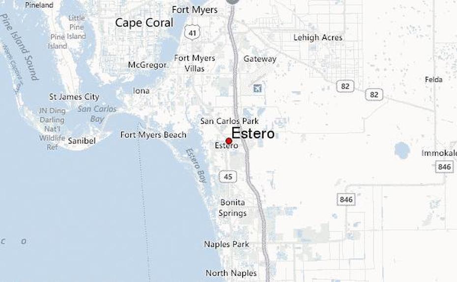 Estero Location Guide, Estero, United States, Estero Fl, Estero Bay Florida