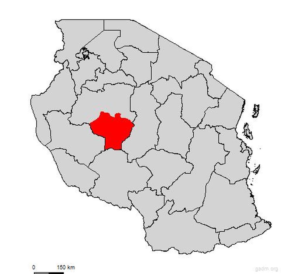 Gadm, Sikonge, Tanzania, Arusha, Iringa  Town