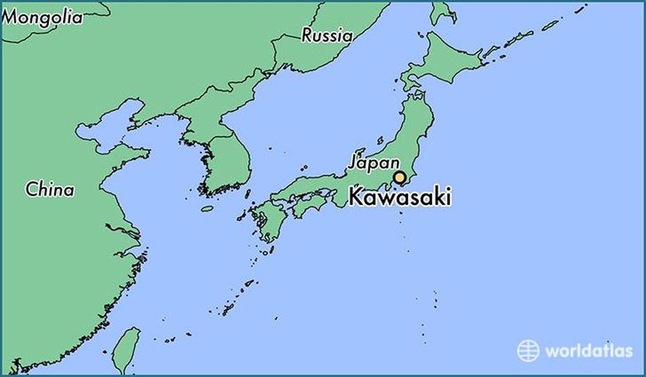 Where Is Kawasaki, Japan? / Kawasaki, Kanagawa Map – Worldatlas, Kawasaki, Japan, Fukushima Japan, Kawasaki Kanagawa