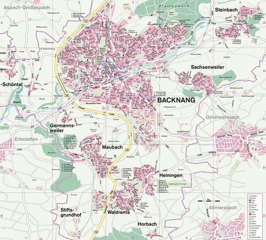 Landstuhl, Neckarsulm Germany, Region , Backnang, Germany