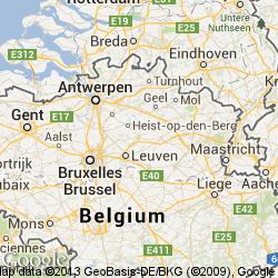 Map Of Aarschot, Aarschot, Belgium, Where Is Belgium, Belgium Nature