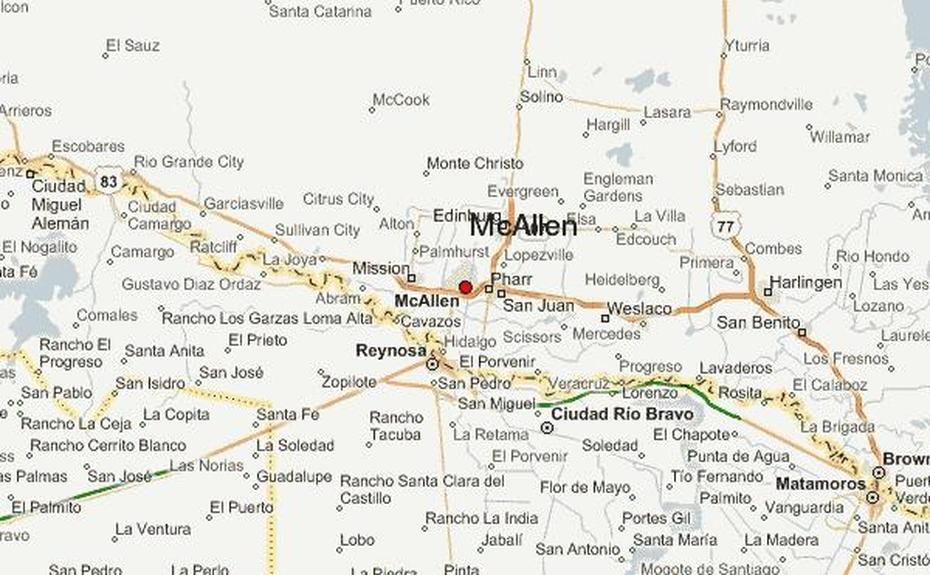 Mcallen Location Guide, Mcallen, United States, Mcallen Texas Border, Brownsville Texas