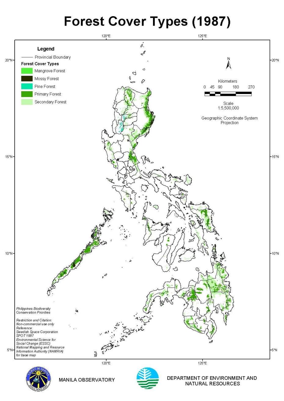 Philippines Forest Cover 1987 – Mapsof, Taraka, Philippines, Telugu  Actors, Navadurga