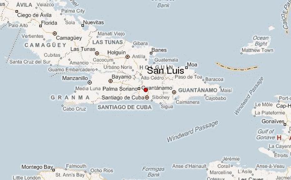 San Luis, Cuba Location Guide, San Luis, Cuba, San Luis Valley, San Luis Oriente Cuba