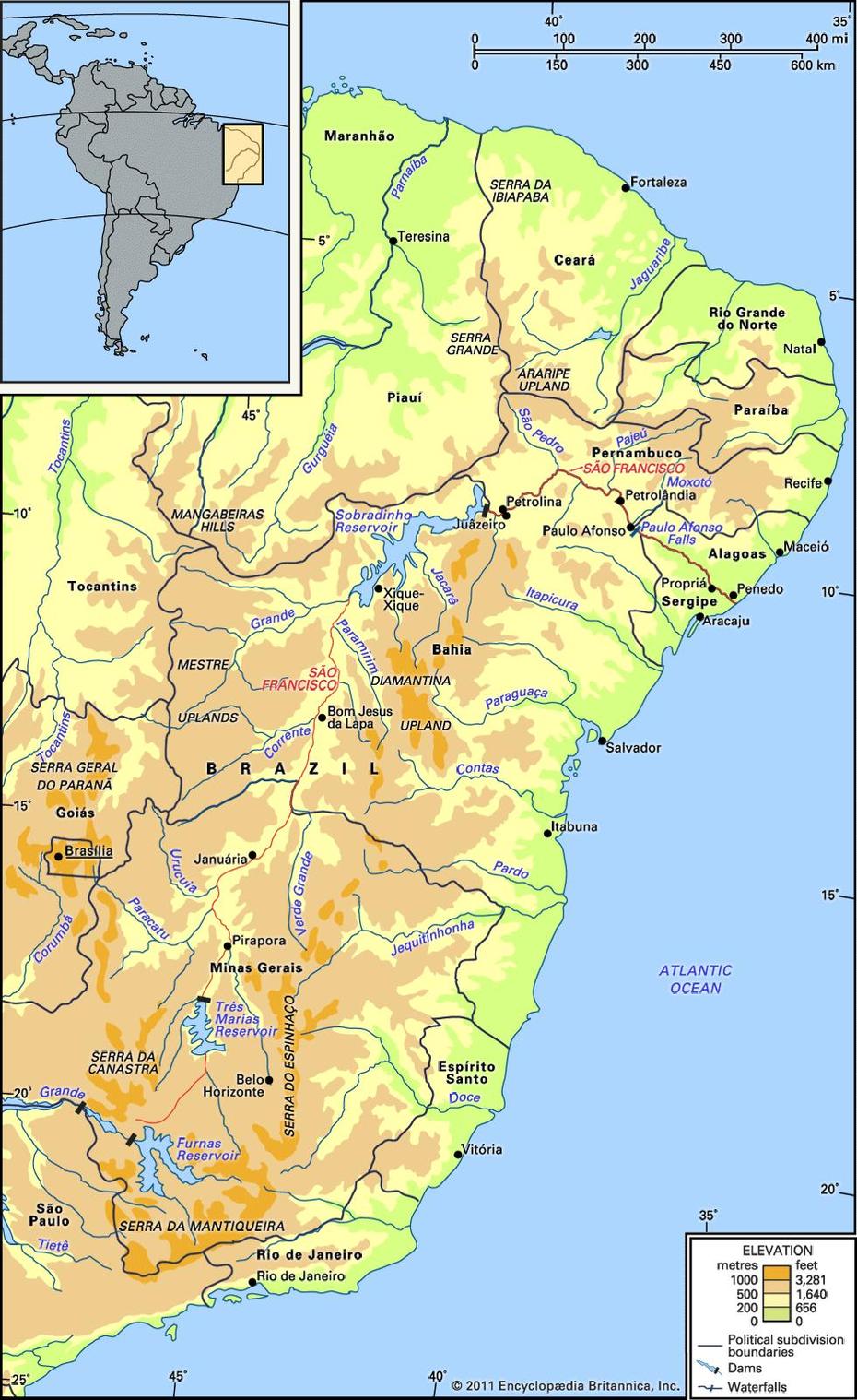 Sao Francisco River | River, Brazil | Britannica, Barra De São Francisco, Brazil, Barra De Pesquisa Png, Nossa Senhora  Da Penha