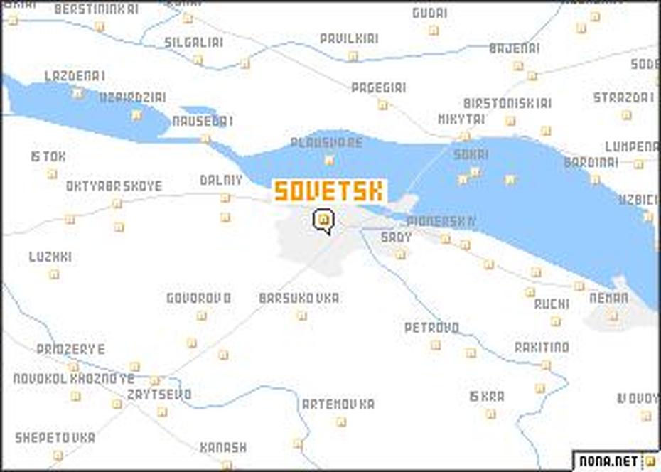 Sovetsk (Russia) Map – Nona, Sovetsk, Russia, Kaliningrad  Landscape, Sowetsk